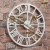 Zegar industrialny biały 45 cm modern skandynawski retro 43-202