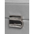 Kuferek na biżuterię szary z mini kuferkiem 50-551L