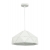 Biała lampa w stylu loft